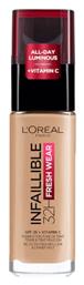 L'Oreal Paris Infaillible 32H Fresh Wear Liquid Make Up 140 Golden Beige 30ml - LOreal Paris