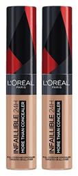 L'Oreal Paris Infallible More Than Concealer Liquid Concealer 327 Cashmere 2x11ml - LOreal Paris