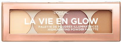 L'Oreal Paris La Vie En Glow Highlighting Palette 01 Warm Glow 5gr - LOreal Paris