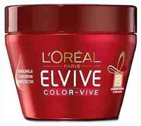 L'Oreal Paris Μάσκα Μαλλιών Elvive Color-Vive για Προστασία Χρώματος 300ml - LOreal Paris