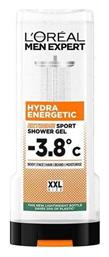 L'oreal Paris Men Expert Hydra Energetic Sport Αφρόλουτρο Για Άμεση Αίσθηση Δροσιάς 400ml. LOreal Paris