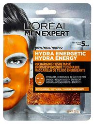 L'Oreal Paris Men Expert Hydra Energetic Tissue Face Mask 30gr από το Pharm24