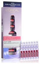 L'Oreal Paris Revitalift Filler Face Serum 7x1.3ml - LOreal Paris