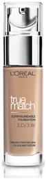 L'Oreal Paris True Match Super Blendable Liquid Make Up SPF17 3D/3W Golden Beige 30ml - LOreal Paris