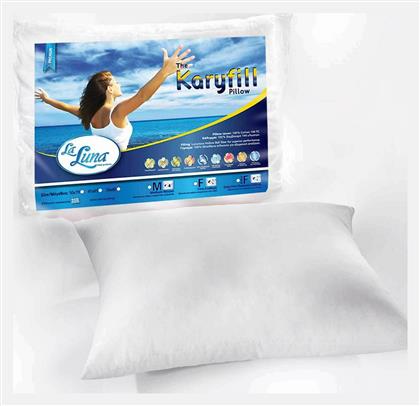 Karyfill Μαξιλάρι Ύπνου Polyester Firm Σκληρό 50x80cm La Luna