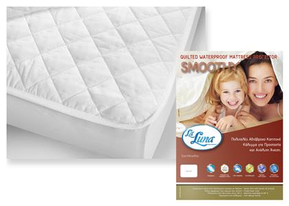 Smoothy King Size Αδιάβροχο 180x200+35εκ. La Luna