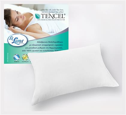 Tencel Σετ Προστατευτικά Μαξιλαριών Αδιάβροχα La Luna