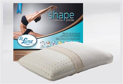 The Shape Retention Μαξιλάρι Ύπνου Memory Foam Ανατομικό Μέτριο 40x60x16cm La Luna από το Katoikein