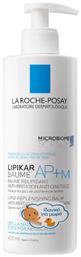 Lipikar Baume AP+M Ενυδατικό Balm Ανάπλασης Σώματος για Ευαίσθητες Επιδερμίδες 400ml La Roche Posay