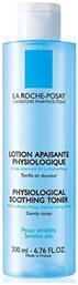 Lotion Τόνωσης Physiological Soothing για Ευαίσθητες Επιδερμίδες 200ml La Roche Posay