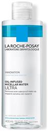 Oil Infused Ultra Micellar Water Αδιάβροχου Ντεμακιγιάζ 400ml La Roche Posay