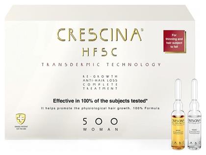 Crescina Transdermic Re-Growth HFSC Αμπούλες Μαλλιών κατά της Τριχόπτωσης για Γυναίκες 20x3.5ml Labo