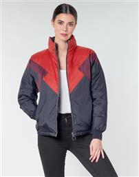Lacoste Κοντό Γυναικείο Μπουφάν Αδιάβροχο για Χειμώνα Μπλε από το Spartoo