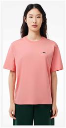 Lacoste Γυναικείο T-shirt Κοραλί