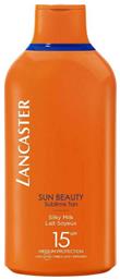 Sun Beauty Αντηλιακή Λοσιόν για το Σώμα SPF15 400ml Lancaster