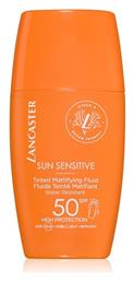 Sun Sensitive Αντηλιακή Κρέμα για το Σώμα SPF50 με Χρώμα 30ml Lancaster