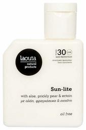 Sun-lite Αντηλιακή Κρέμα Προσώπου SPF30 50ml Laouta Natural Products