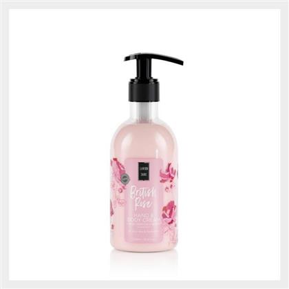 Hand & Body Cream British Rose 300ml Lavish Care