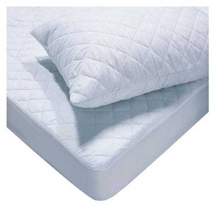 Polycotton Διπλό 150x200+30εκ. Le Blanc