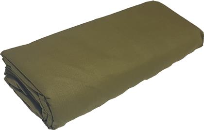 Σεντόνι Διπλό με Λάστιχο 150x200x20εκ. Cotton Line Χακί Le Blanc