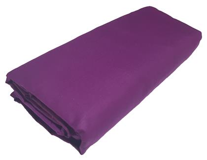Σεντόνι Υπέρδιπλο 220x240εκ. Cotton Line Μωβ Le Blanc