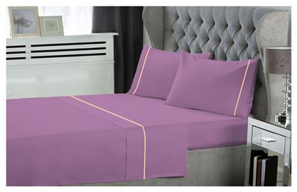 Σετ Σεντόνια King Size 270x300εκ. Lilac 4τμχ Le Blanc