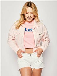 Lee Τζιν μπουφάν Cropped L54QKGNA Ροζ Regular Fit από το Modivo