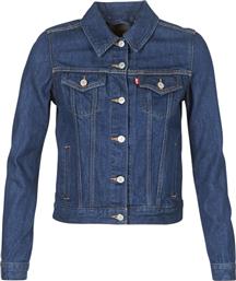 Levi's Original Trucker Κοντό Γυναικείο Τζιν Μπουφάν Μπλε από το Modivo