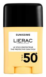 Sunissime Protective Αντηλιακό Stick Προσώπου SPF50+ 10ml Lierac