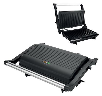 221-0438 1000W για 2 Τοστ Μαύρη Life