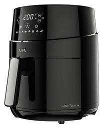 Digi Touch Air Fryer 4.5lt Μαύρο Life