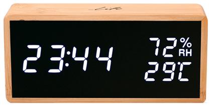 Επιτραπέζιο Ψηφιακό Ρολόι με Ξυπνητήρι 221-0109 Life