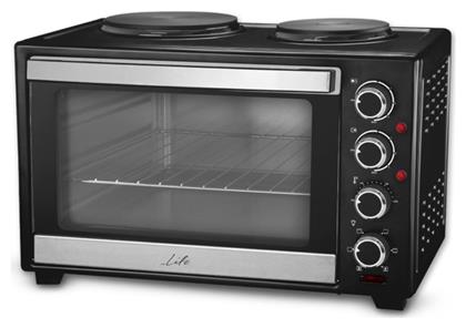 Life Kouzinaki 382 Ηλεκτρικό Φουρνάκι 38lt με 2 Εστίες και Αέρα από το Shop365