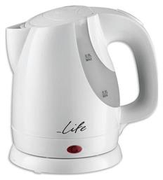 WK-004 Βραστήρας 900ml 1300W Λευκός Life