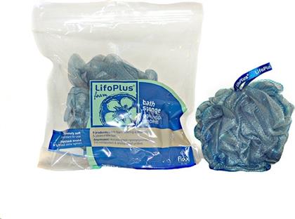 LifoPlus Σφουγγάρι Μπάνιου Δίχτυ σε Μπλε Χρώμα 1τμχ
