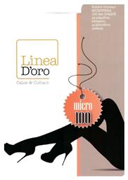 Linea D'oro Οpaque Γυναικείο Καλσόν 100 Den Κάραμελ - Linea Doro