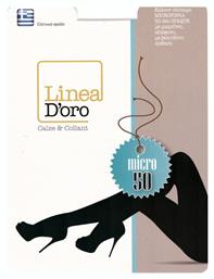 Linea D'oro Οpaque Γυναικείο Καλσόν 50 Den Μαύρο - Linea Doro από το Closet22