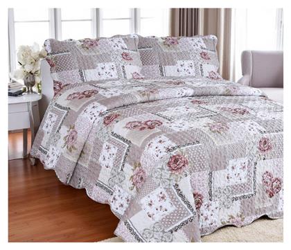Κουβερλί Σετ Υπέρδιπλο 220x240cm 3τμχ Linea Home