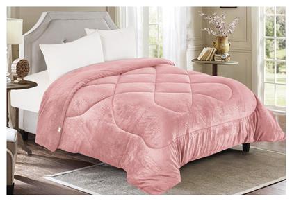 Κουβερτοπάπλωμα Υπέρδιπλο 220x240εκ. Πούδρα Linea Home