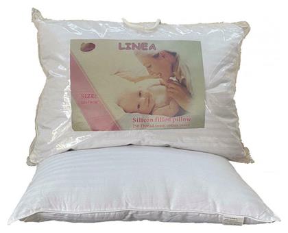 Μαξιλάρι Ύπνου Σιλικόνης Μέτριο 50x70cm Linea Home