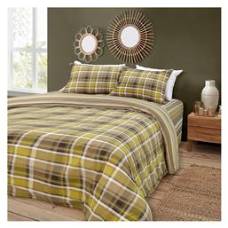 Σετ Υπέρδιπλη 220x240 Revon Honey flannel Lino Home