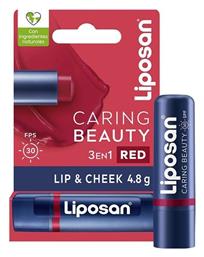 Beauty Lip Balm SPF30 Red 4.8gr Liposan