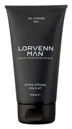 Man Go Strong Gel Μαλλιών με Κερατίνη 150ml Lorvenn