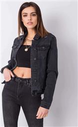 ΜΑΥΡΟ ΤΖΙΝ denim jacket - 968817 από το Style Icon Boutique