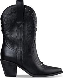 Mairiboo for Envie Γυναικείες Μπότες Cowboy Μαύρες από το MyShoe