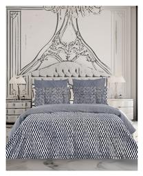 Σετ Υπέρδιπλο 4τμχ 240x270εκ. Σεντ Check Makis Tselios Home