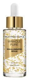 Miracle Pure Serum Προσώπου με Βιταμίνη C για Λάμψη & Λεύκανση 30ml Max Factor