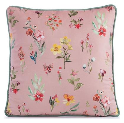 Μαξιλάρι Διακοσμητικό Γέμιση Awesome Garden Pink Nef-nef Homeware 45x45 Πολυέστερ - Nef Nef