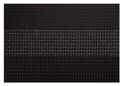 Woven Σουπλά Πλαστικό Μαύρο 45x30cm Maxwell & Williams