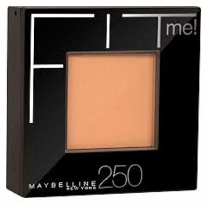 Fit Me Matte & Poreless Πούδρα 250 Sun Beige 8.5gr Maybelline